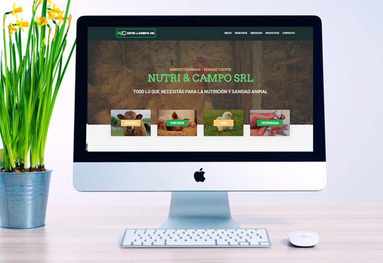 Desarrollo web - Nutricampo SRL